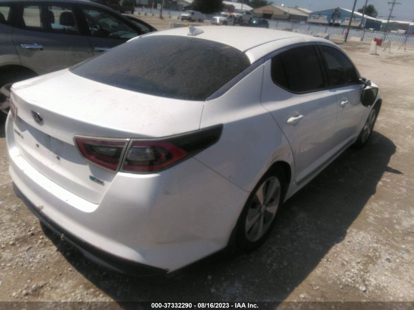 KNAGM4AD4E5064688 2014 Kia Optima Hybrid Lx