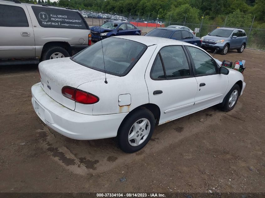 2002 Chevrolet Cavalier VIN: 1G1JC524927435045 Lot: 40499740