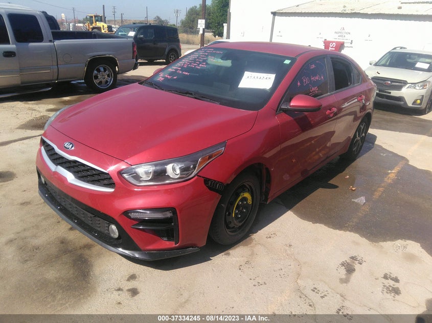 VIN 3KPF24AD1LE257192 2020 KIA FORTE LXS