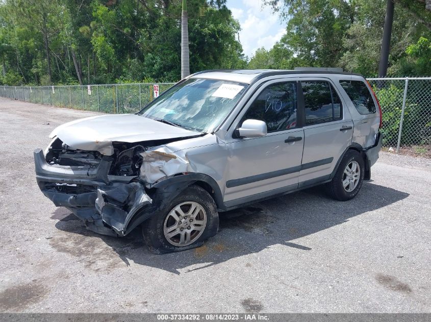 2002 Honda Cr-V Ex VIN: JHLRD788X2C035387 Lot: 37334292