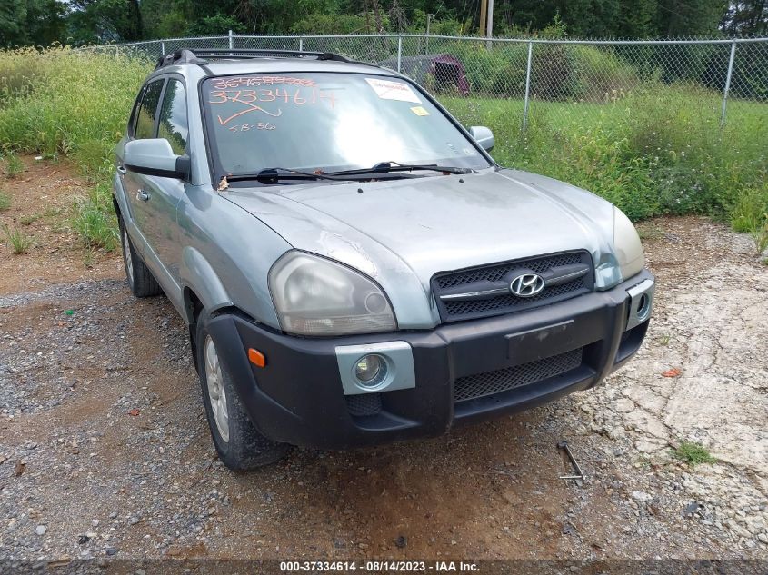 2006 Hyundai Tucson Limited/Gls VIN: KM8JN72D26U313420 Lot: 37334614