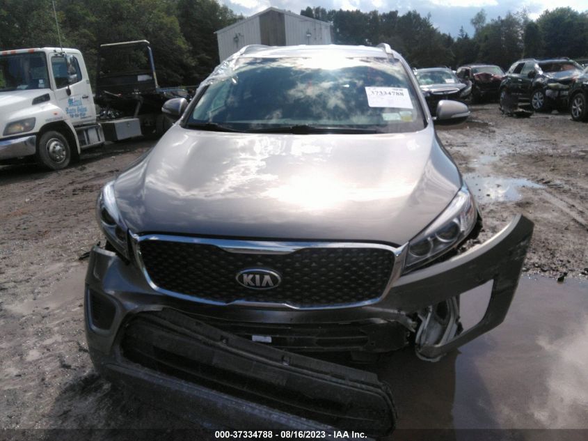 5XYPGDA34GG147260 2016 Kia Sorento 2.4L Lx