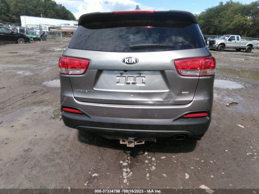 5XYPGDA34GG147260 2016 Kia Sorento 2.4L Lx