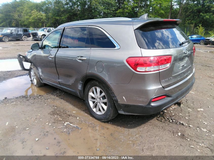 2016 Kia Sorento 2.4L Lx VIN: 5XYPGDA34GG147260 Lot: 37334788