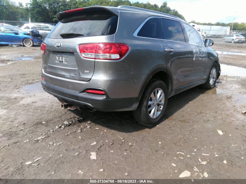 5XYPGDA34GG147260 2016 Kia Sorento 2.4L Lx