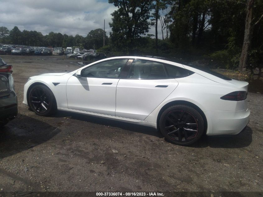 2022 Tesla Model S VIN: 5YJSA1E53NF479474 Lot: 37336074