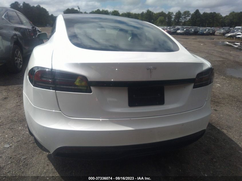 2022 Tesla Model S VIN: 5YJSA1E53NF479474 Lot: 37336074