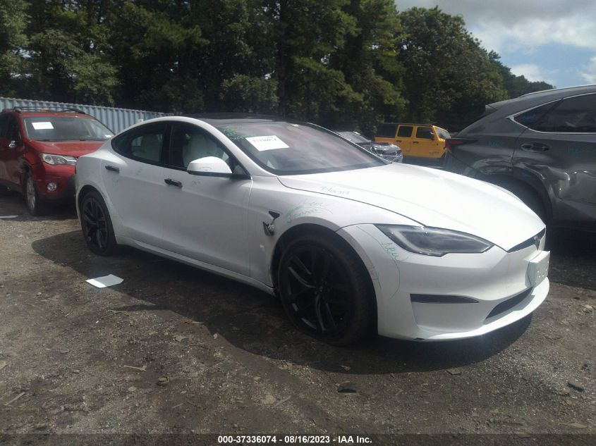 2022 Tesla Model S VIN: 5YJSA1E53NF479474 Lot: 37336074