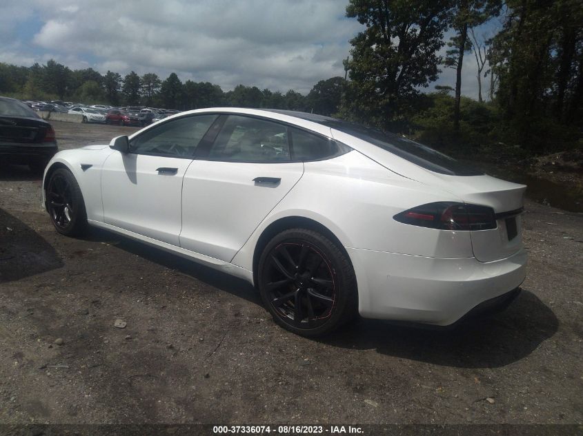 2022 Tesla Model S VIN: 5YJSA1E53NF479474 Lot: 37336074