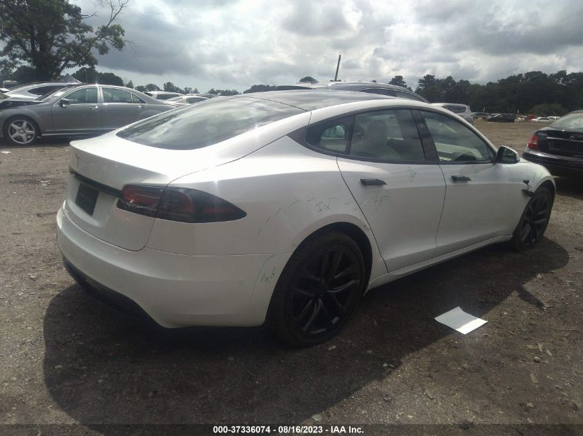 2022 Tesla Model S VIN: 5YJSA1E53NF479474 Lot: 37336074