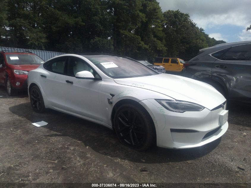 2022 Tesla Model S VIN: 5YJSA1E53NF479474 Lot: 37336074