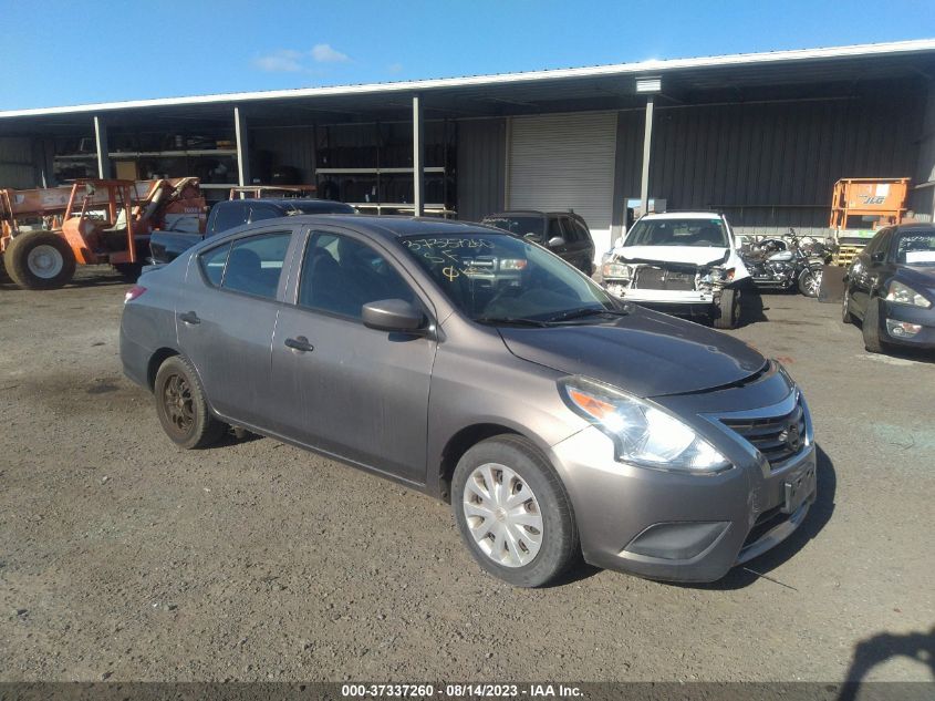 VIN 3N1CN7AP7GL856513 2016 Nissan Versa, 1.6 S+ no.1