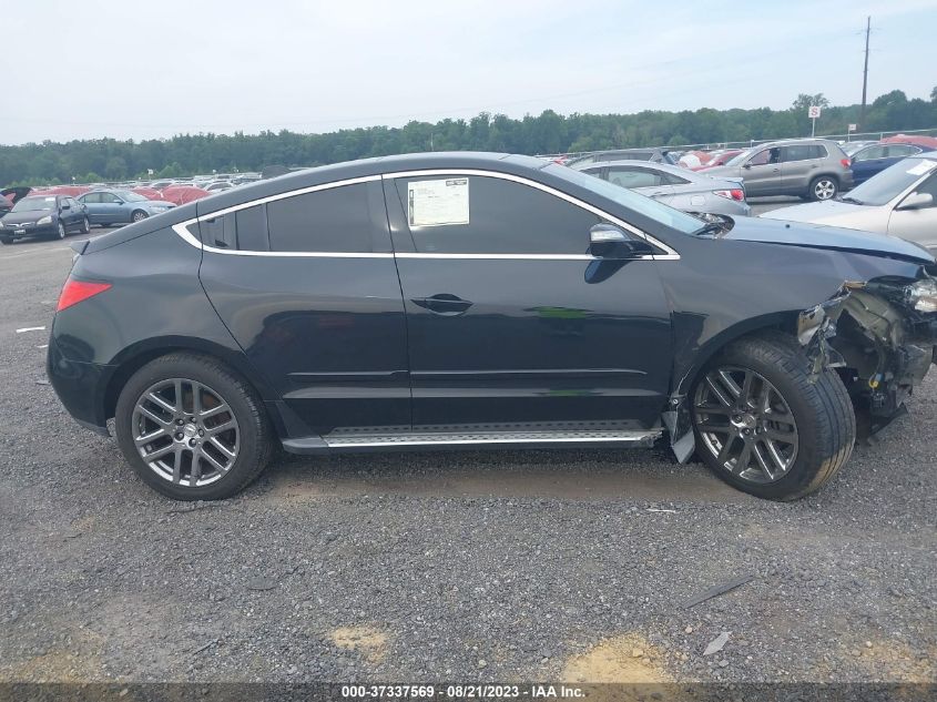 2010 Acura Zdx Advance Pkg VIN: 2HNYB1H64AH500214 Lot: 37337569