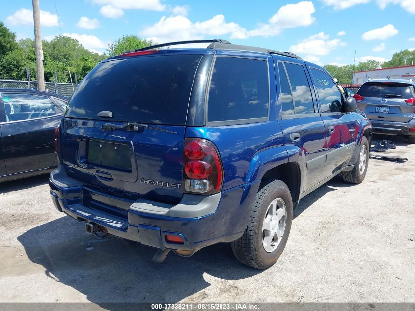 2004 Chevrolet Trailblazer Ls VIN: 1GNDT13S342357119 Lot: 37338211