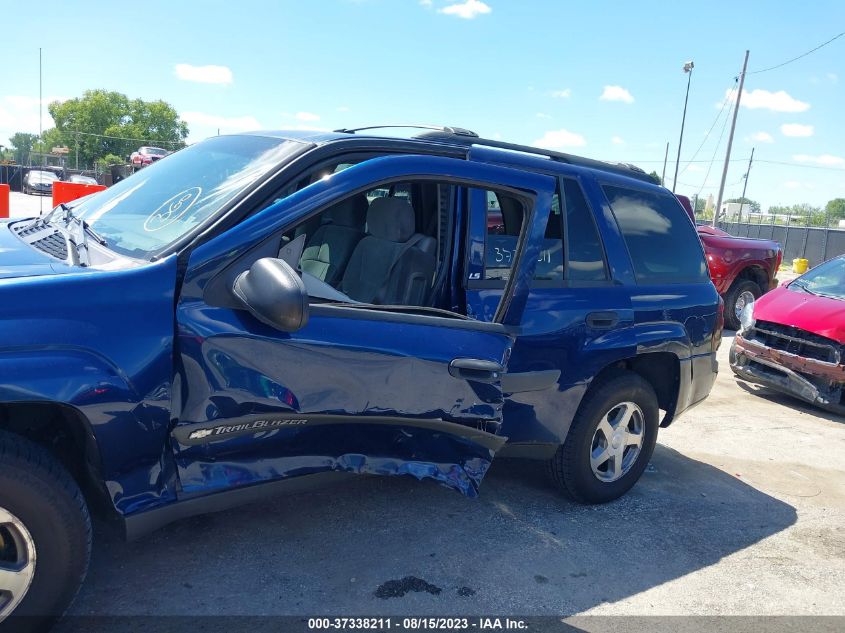 2004 Chevrolet Trailblazer Ls VIN: 1GNDT13S342357119 Lot: 37338211