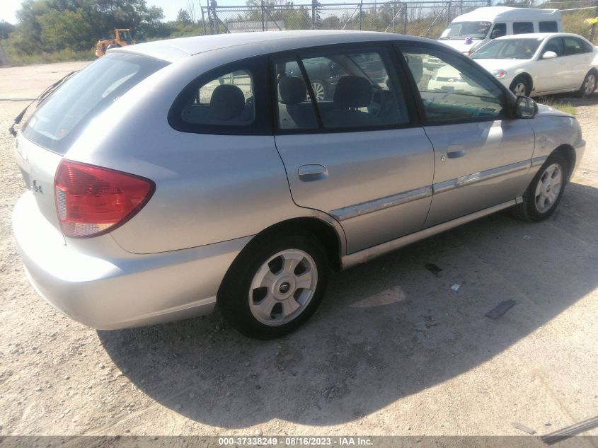 2004 Kia Rio Cinco VIN: KNADC165746200441 Lot: 37338249