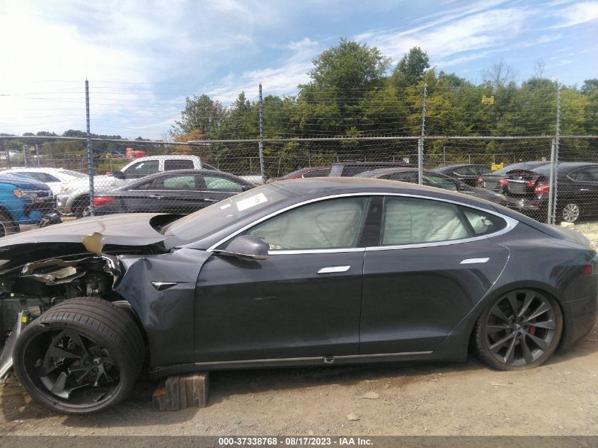 2019 Tesla Model S P100D/Performance/Long Range/100D VIN: 5YJSA1E42KF332002 Lot: 37338768