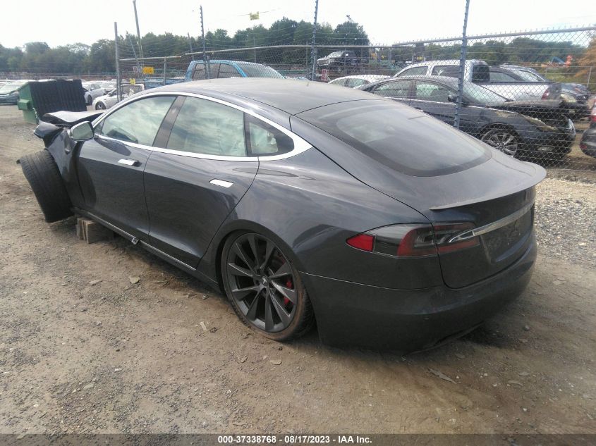 2019 Tesla Model S P100D/Performance/Long Range/100D VIN: 5YJSA1E42KF332002 Lot: 37338768