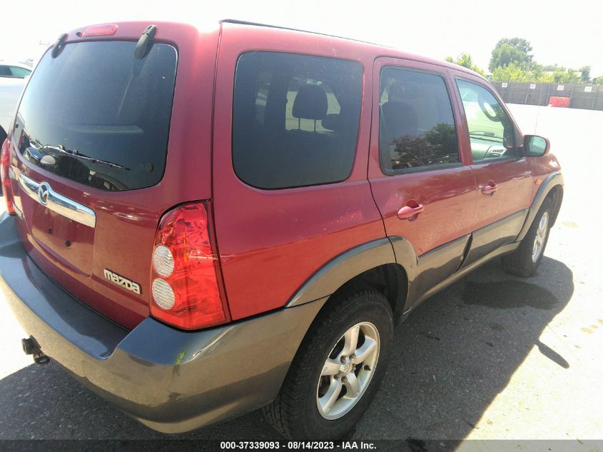 2005 Mazda Tribute S VIN: 4F2CZ96185KM05333 Lot: 37339093