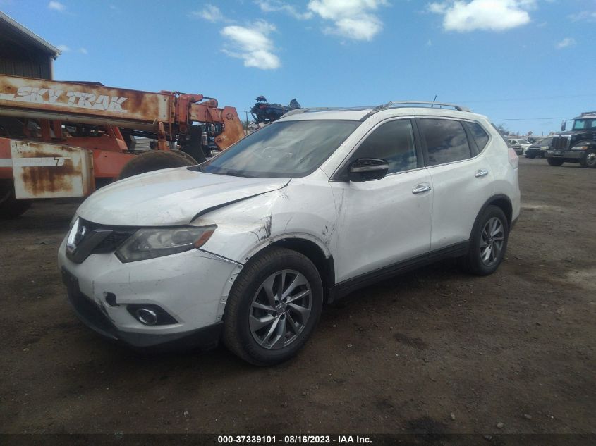 2014 Nissan Rogue Sl VIN: 5N1AT2MT4EC858617 Lot: 37339101