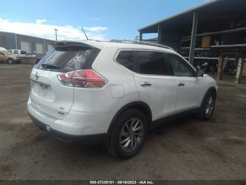 2014 Nissan Rogue Sl VIN: 5N1AT2MT4EC858617 Lot: 37339101