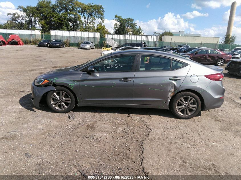 2018 Hyundai Elantra Sel VIN: 5NPD84LFXJH282198 Lot: 37342780