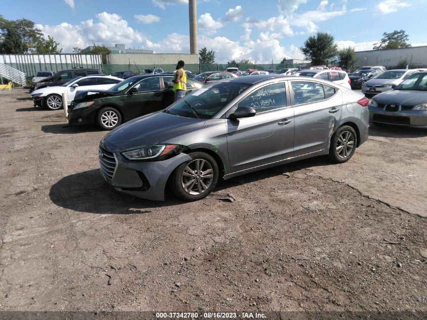 2018 Hyundai Elantra Sel VIN: 5NPD84LFXJH282198 Lot: 37342780