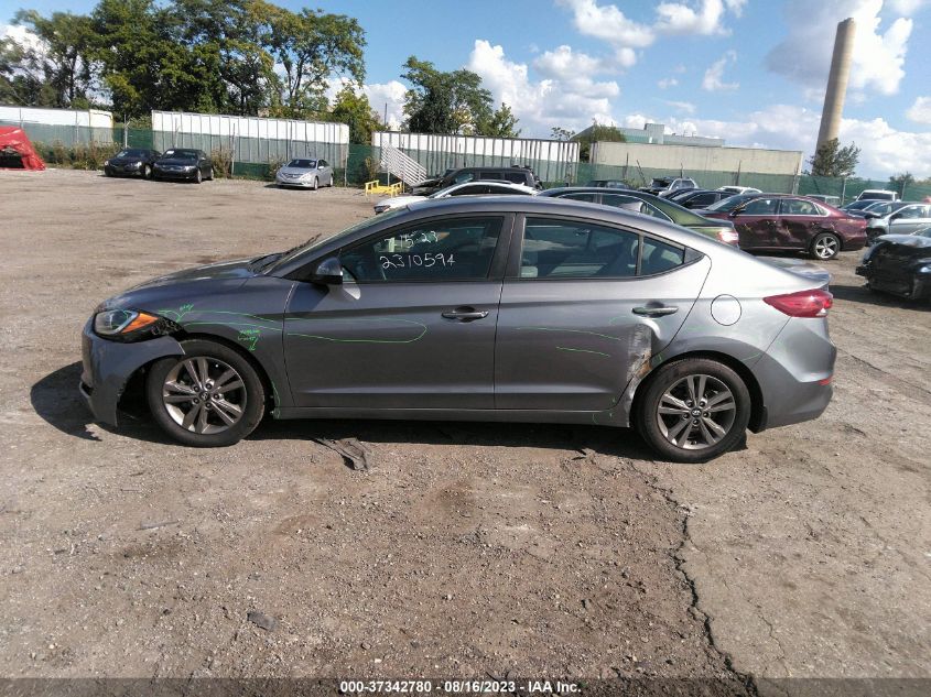 2018 Hyundai Elantra Sel VIN: 5NPD84LFXJH282198 Lot: 37342780