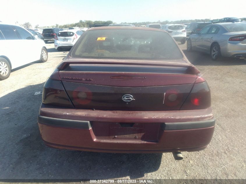 2000 Chevrolet Impala Ls VIN: 2G1WH55K6Y9189614 Lot: 37342799