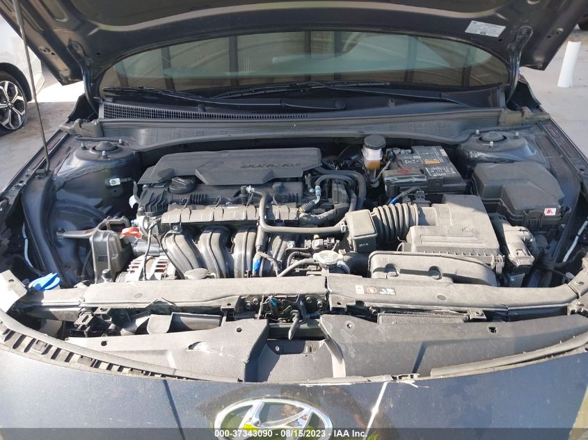 2022 Hyundai Elantra Sel VIN: 5NPLM4AG6NH077857 Lot: 37343090