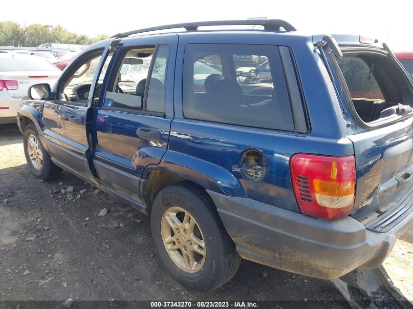 2003 Jeep Grand Cherokee Laredo VIN: 1J8GX48S23C577647 Lot: 37343270