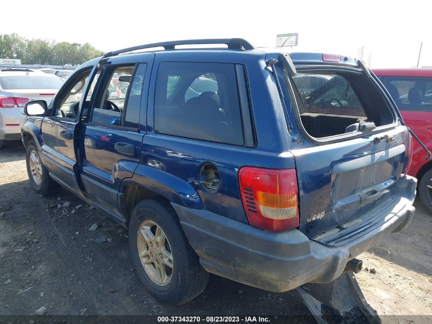 2003 Jeep Grand Cherokee Laredo VIN: 1J8GX48S23C577647 Lot: 37343270