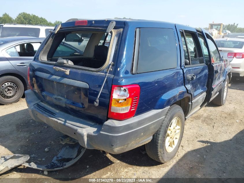 2003 Jeep Grand Cherokee Laredo VIN: 1J8GX48S23C577647 Lot: 37343270