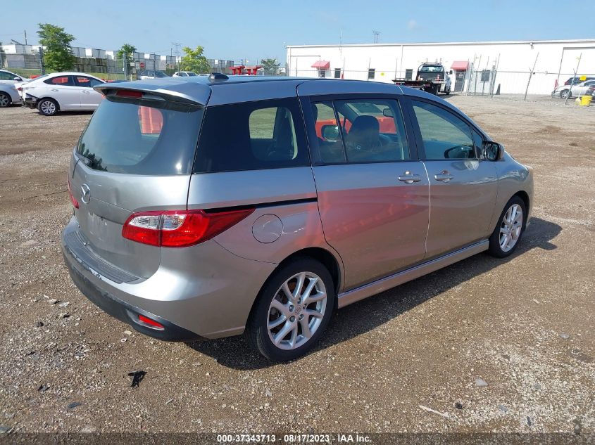 2012 Mazda Mazda5 Grand Touring VIN: JM1CW2DL4C0143713 Lot: 37343713