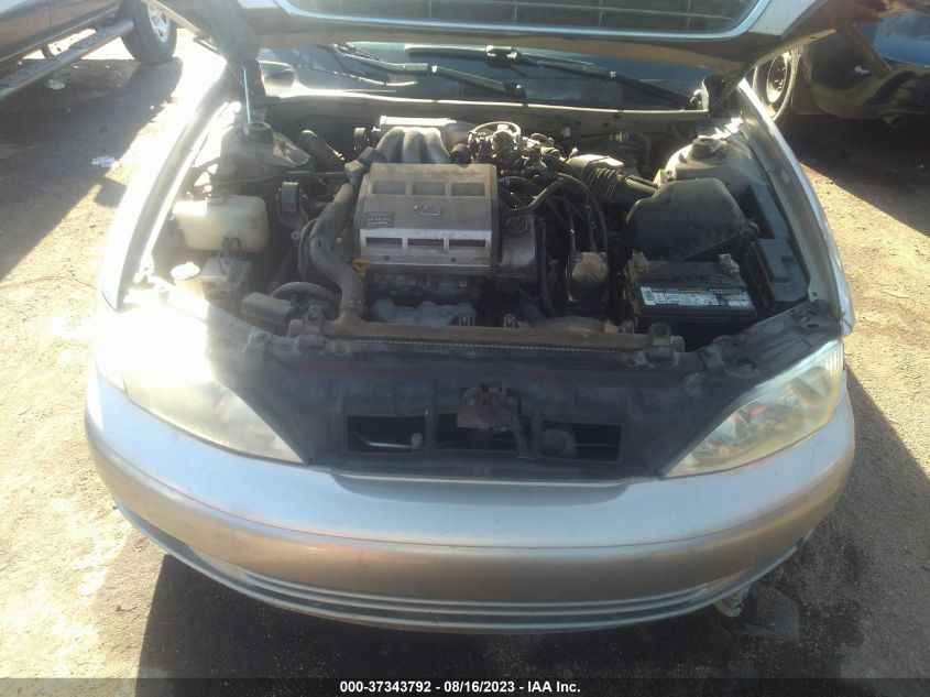 1998 Lexus Es 300 Luxury Sport Sdn VIN: JT8BF28G3W5022329 Lot: 37343792