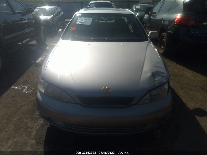 1998 Lexus Es 300 Luxury Sport Sdn VIN: JT8BF28G3W5022329 Lot: 37343792
