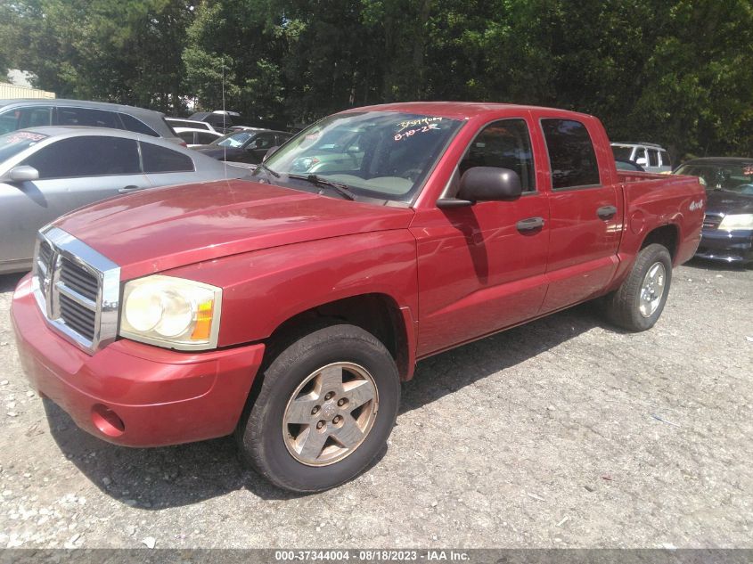 1D7HW48N76S503505 2006 Dodge Dakota Slt