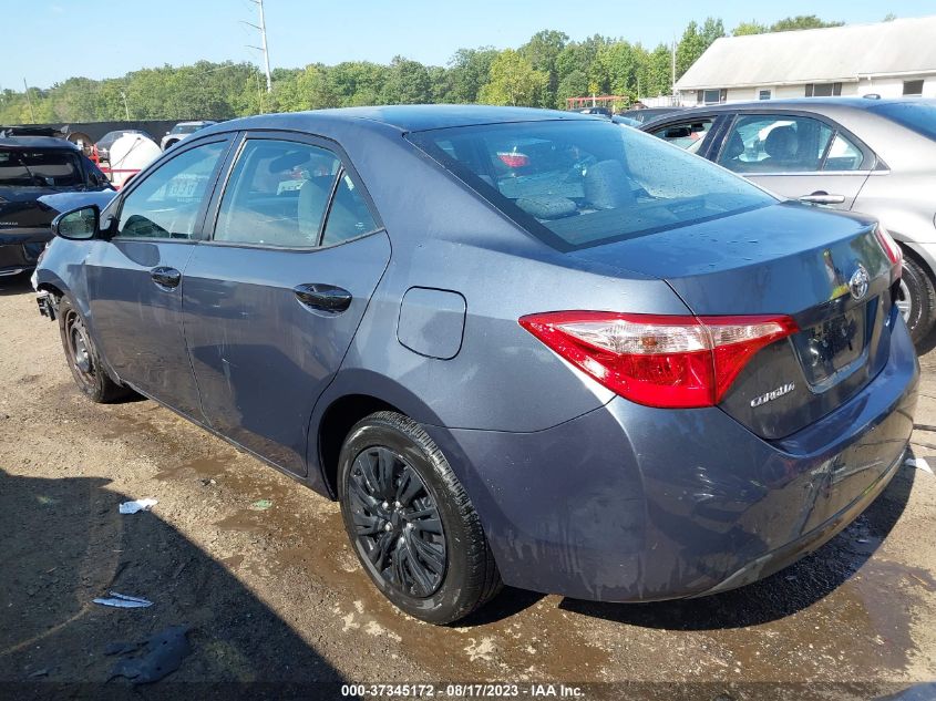 2019 Toyota Corolla Le VIN: 5YFBURHE0KP938641 Lot: 37345172