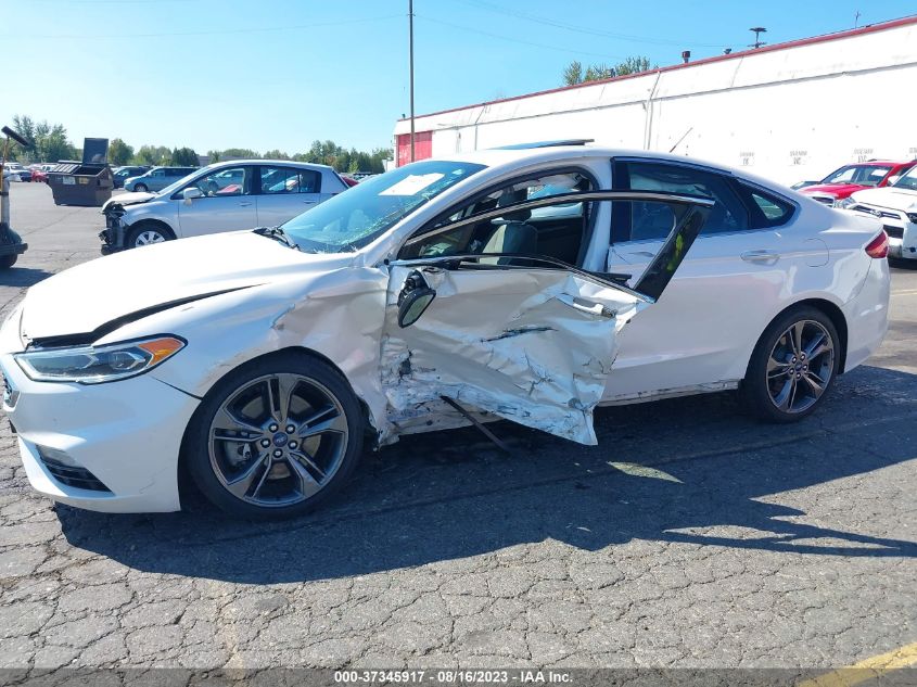 3FA6P0VP2JR161551 2018 Ford Fusion Sport