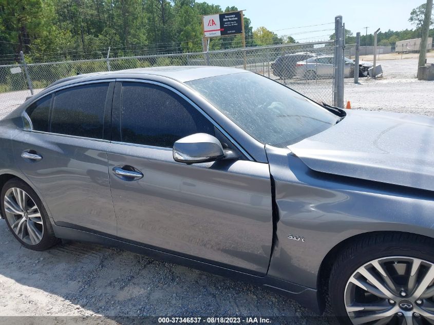 2019 Infiniti Q50 3.0T Sport VIN: JN1EV7AP3KM519490 Lot: 37346537