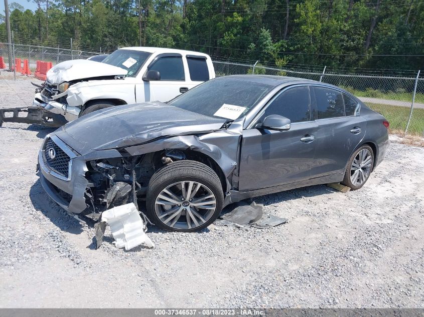 2019 Infiniti Q50 3.0T Sport VIN: JN1EV7AP3KM519490 Lot: 37346537