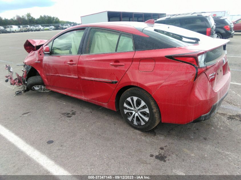 2022 Toyota Prius Xle Awd-E VIN: JTDL9MFUXN3037941 Lot: 40747303