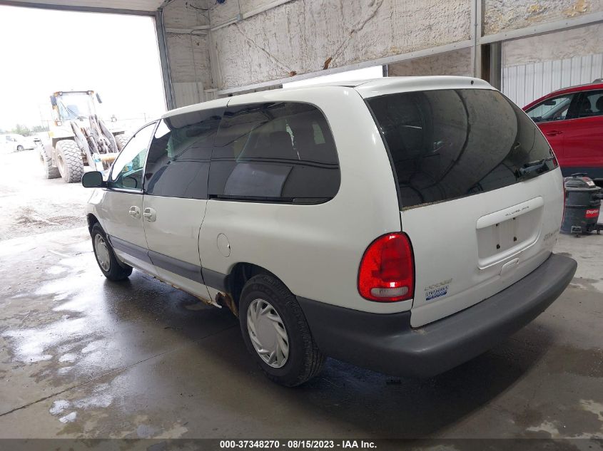 1999 Dodge Grand Caravan Se VIN: 1B4GT44L0XB853270 Lot: 37348270