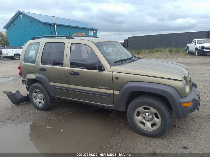 2004 Jeep Liberty Sport VIN: 1J4GL48K74W134651 Lot: 39454646