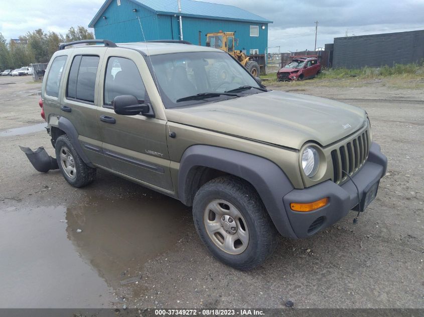 2004 Jeep Liberty Sport VIN: 1J4GL48K74W134651 Lot: 39454646