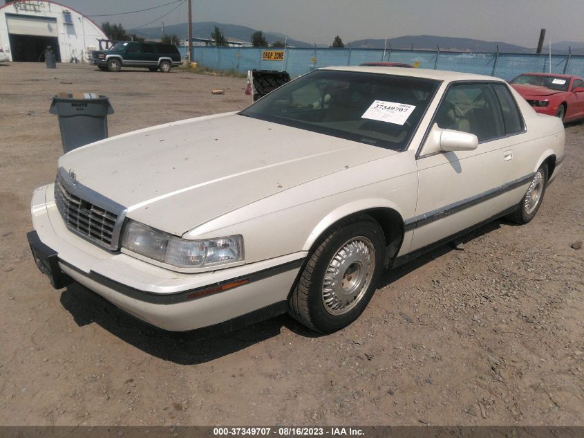 1993 Cadillac Eldorado VIN: 1G6EL12B9PU607845 Lot: 37349707