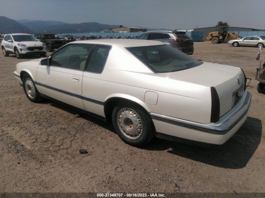 1993 Cadillac Eldorado VIN: 1G6EL12B9PU607845 Lot: 37349707