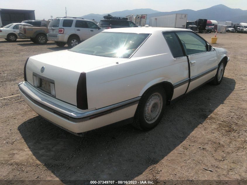 1993 Cadillac Eldorado VIN: 1G6EL12B9PU607845 Lot: 37349707