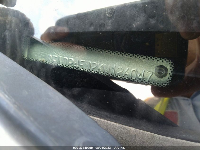 3FADP4EJ2KM126047 2019 Ford Fiesta Se