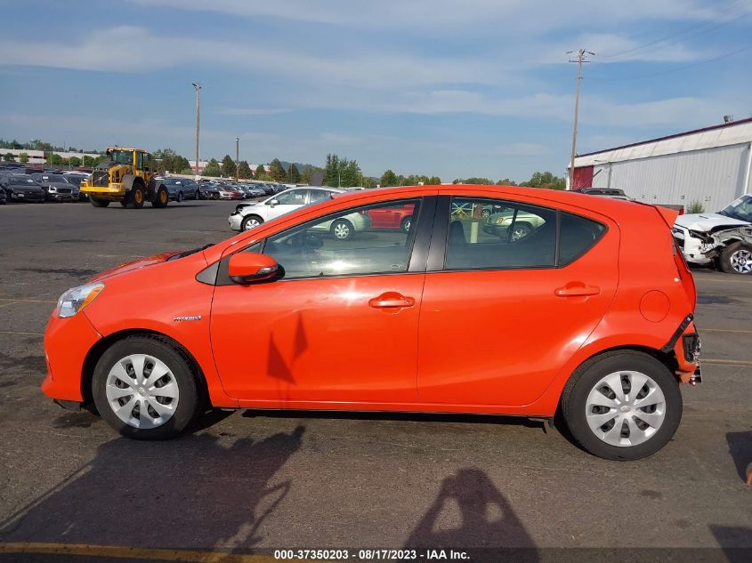 2014 Toyota Prius C Three VIN: JTDKDTB32E1065438 Lot: 37350203